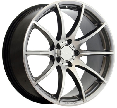 Tomason Tn1 Hyper Black Polish 8x17" 4x100 ET35 Ø63.3