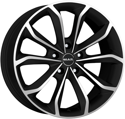 Mak Xenon Ice Black 8.5x20" 5x108 ET45 Ø72