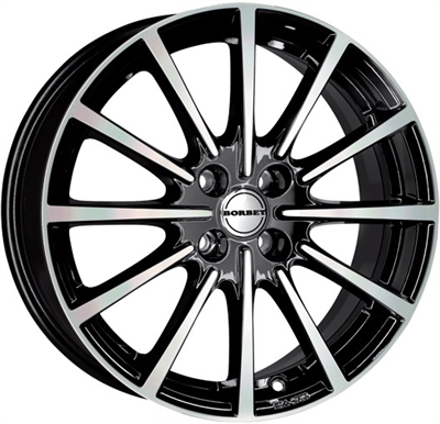 Borbet Bl4 Black Polished 7x16" 4x100 ET45 Ø64