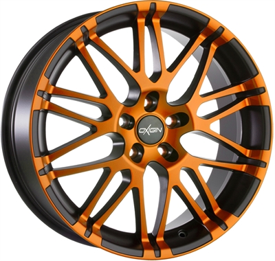 Oxigin 14 Oxrock Orange Polished 10x22" 5x108 ET45 Ø72.6