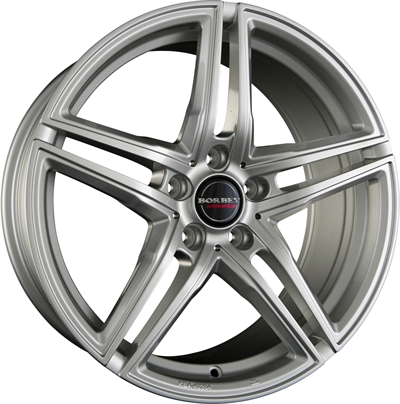 Borbet Xrt Brilliant Silver 8.5x19" 5x112 ET21 Ø66.6