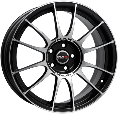 Mak Xlr Ice Black 7x16" 4x100 ET30 Ø72