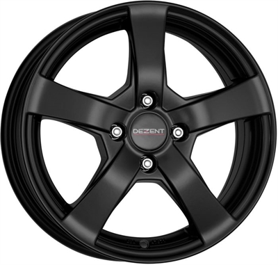 Dezent Re Matt Black 6.5x16" 5x114.3 ET48 Ø71.5
