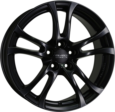Anzio Turn Dull Black 6.5x15" 4x108 ET20 Ø65