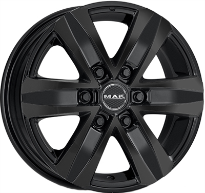 Mak Stone 6 Gloss Black 8.5x20" 6x139.7 ET50 Ø93