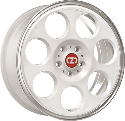 Oz Racing Anniversary45 Race White Diamond Lip 7x17" 4x108 ET25 Ø65