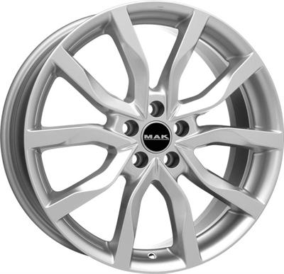 Mak Highlands Silver 6.5x16" 5x114.3 ET40 Ø76