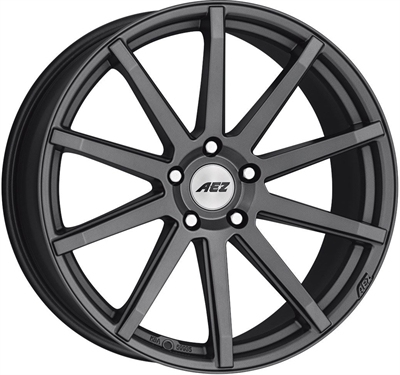 Aez Straight Graphite Matt 8.5x20" 5x112 ET45 Ø70