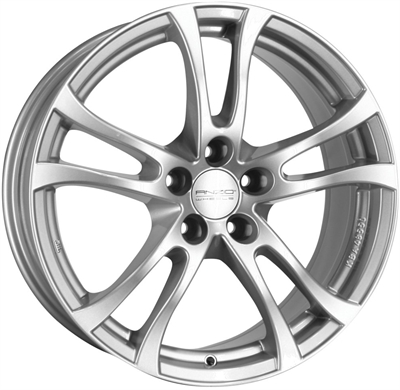 Anzio Turn Polar Silver 6.5x16" 5x112 ET33 Ø70