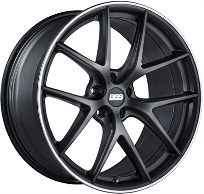 Bbs Ci-R Satin Black 8.5x19" 5x112 ET45 Ø82