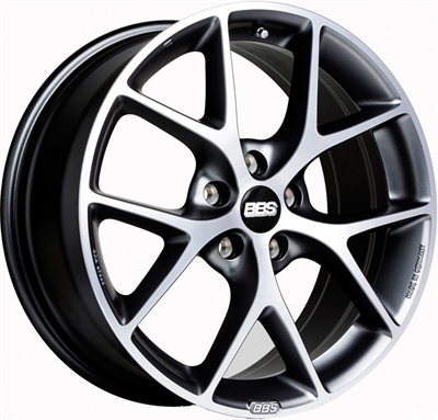 Bbs Sr Volcano Grey - Diamond Cut 8x18" 5x114.3 ET40 Ø82