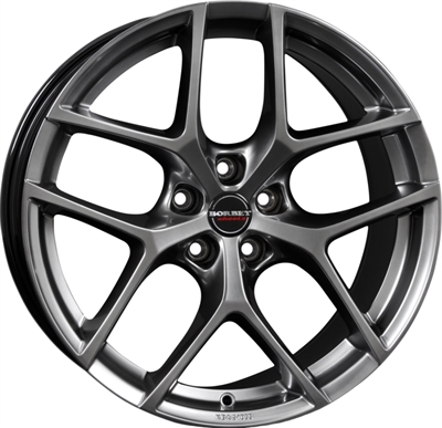 Borbet Y Hyper Silver 8x19" 5x112 ET50 Ø72.6