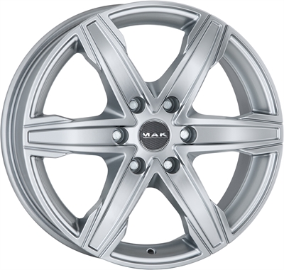 Mak King 6 Silver 9x20" 6x139.7 ET38 Ø67