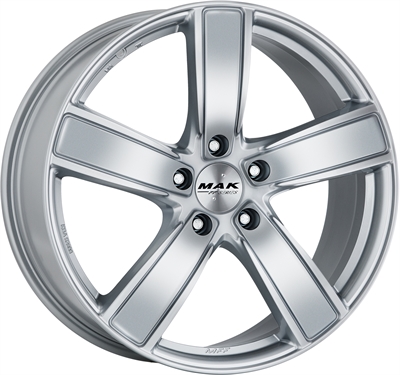 Mak Turismo-Ff Silver 9.5x20" 5x130 ET71 Ø71.6