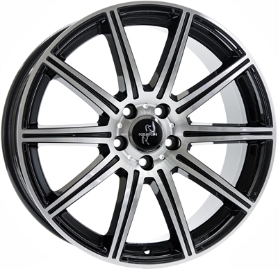 Keskin Kt16 Dynamic Black Front Polished 8x18" 5x112 ET30 Ø66.6