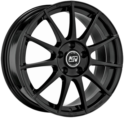 Msw 85 Gloss Black 6.5x16" 4x100 ET42 Ø63.3