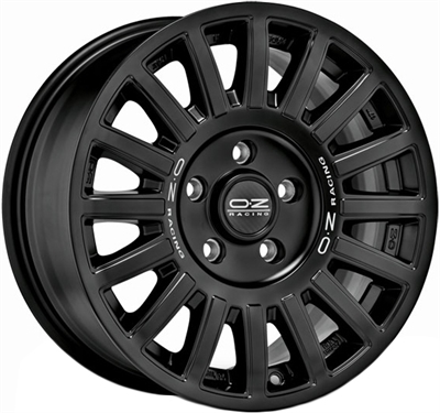 Oz Racing Rally Raid Matt Black Silver Lettering 8.5x18" 6x139.7 ET47 Ø93