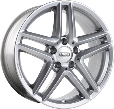 Cms C26 Silver 7.5x17" 5x112 ET40 Ø66.6