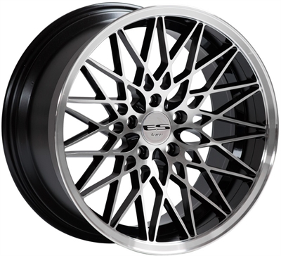 Lenso Esg Black & Polished 9.5x18" 5x120 ET40 Ø73.1