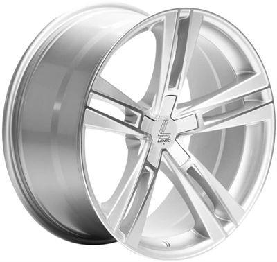 Lenso Es6 White & Polished 9.5x19" 5x100 ET40 Ø72.6