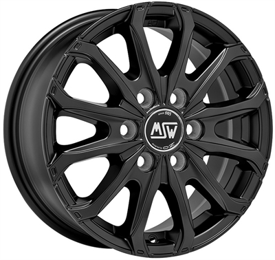 Msw 48 Van 6H Black 6.5x16" 6x125 ET68 Ø74