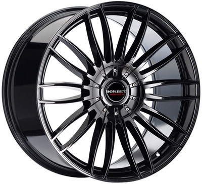Borbet Cw3 Black Glossy 9x21" 5x120 ET40 Ø74