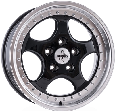 Keskin Kt2 Black - Steel Lip 8.5x18" 5x130 ET52 Ø71.6