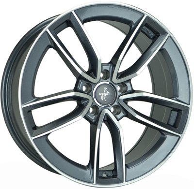 Keskin Kt21 Elegant Palladium - Front Polished 7.5x17" 5x114.3 ET45 Ø72.6