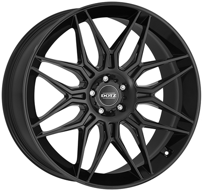Dotz Long Beach Black 10x20" 5x112 ET19 Ø66.6