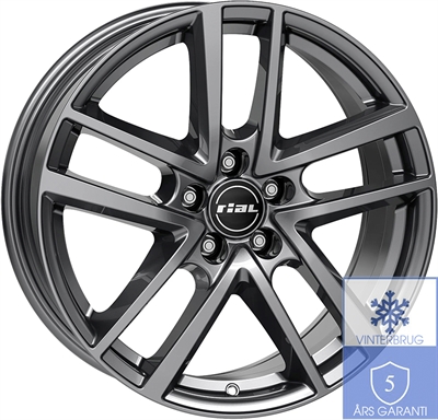 Rial Astorga Graphite 6.5x16" 5x114.3 ET50 Ø67